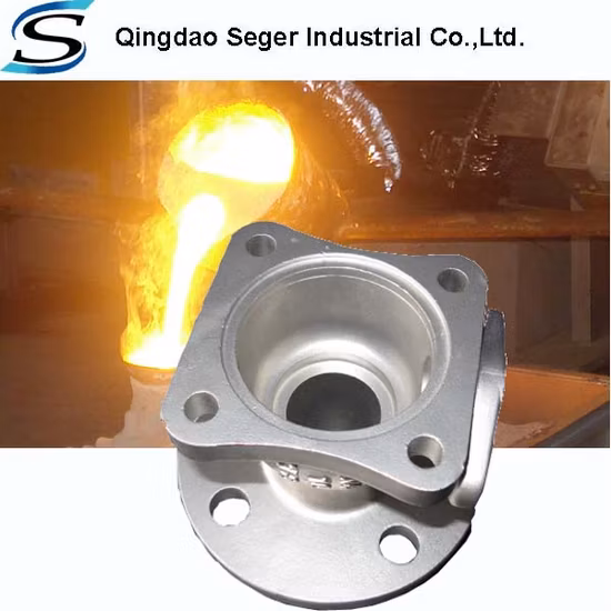 Steel Casting Industrial Water Pump Body Water Pump Housing